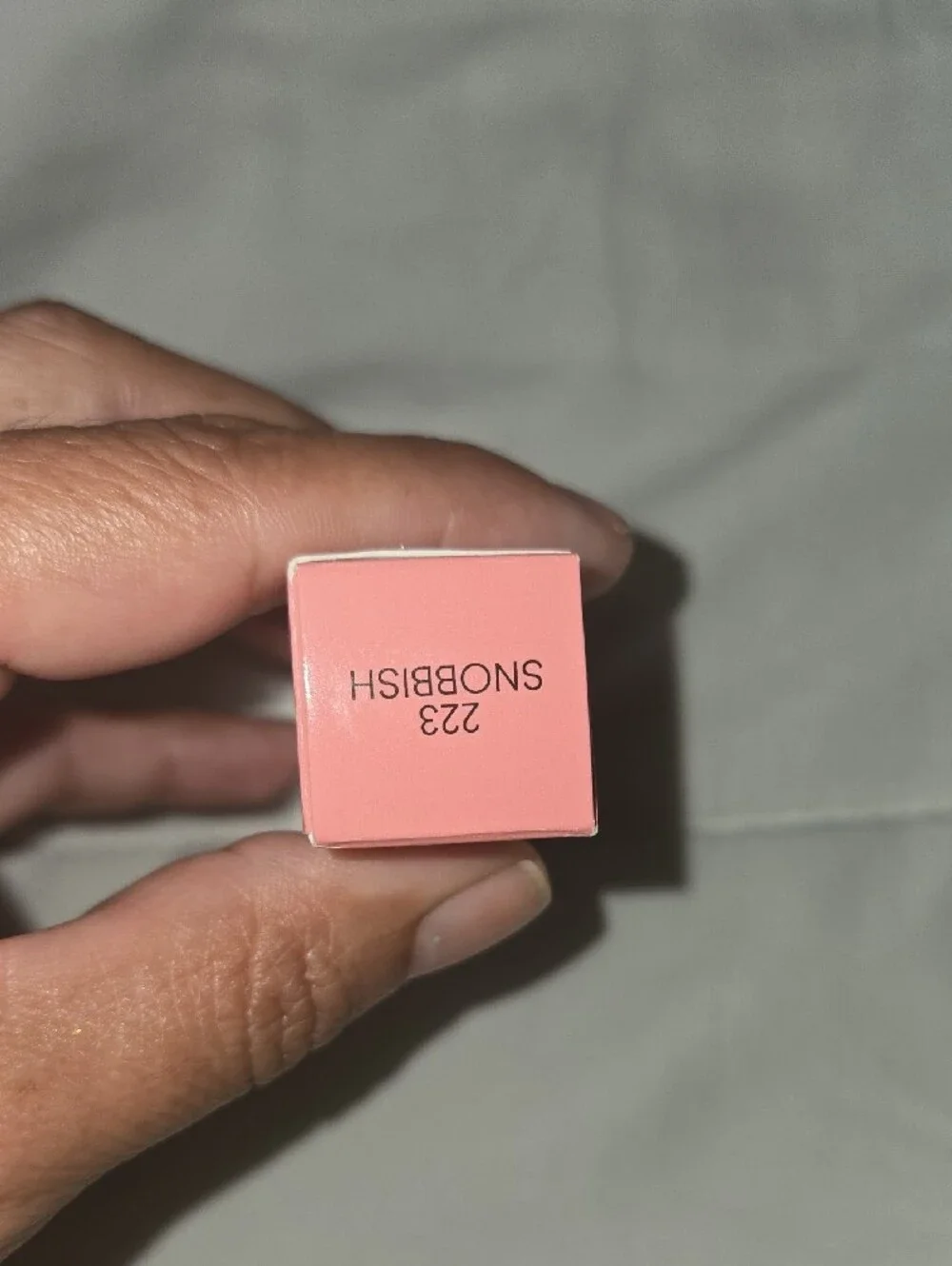 MAC Cosmetics Lipglass Lip Gloss — Pale Pink Packaging